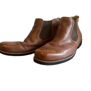 Sandro Brown pebbled leather Chelsie Boot Men’s size 11.5
